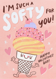 Softy - Valentine's Day Card by Hello!Lucky