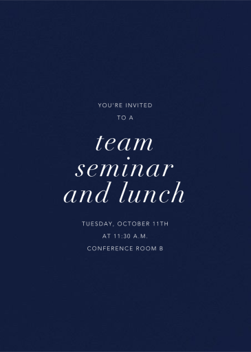 Navy - Moving Announcement by Paperless Post