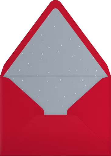 From Dancer to Prancer - Paperless Post Envelope