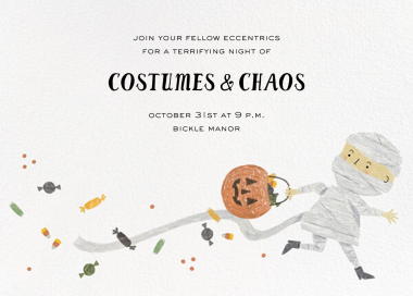 Mummy Treats - Halloween Invitation by Paperless Post