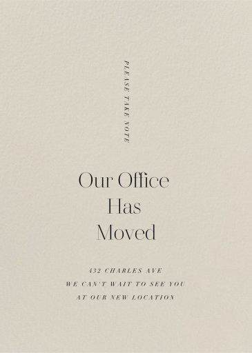 Santa Fe - Business Announcement by Paperless Post