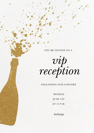Champers - Business Event Invitation by Paperless Post