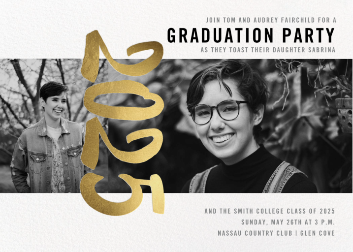 Person of the Year Multi-Photo - Graduation Party Invitation by Paperless Post