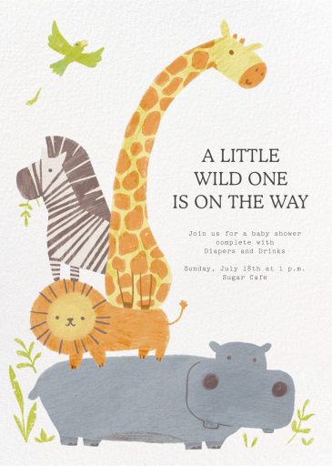 Safari Party - Invitation by Paperless Post