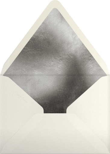 Photo Pennant Pattern Invitation Envelope
