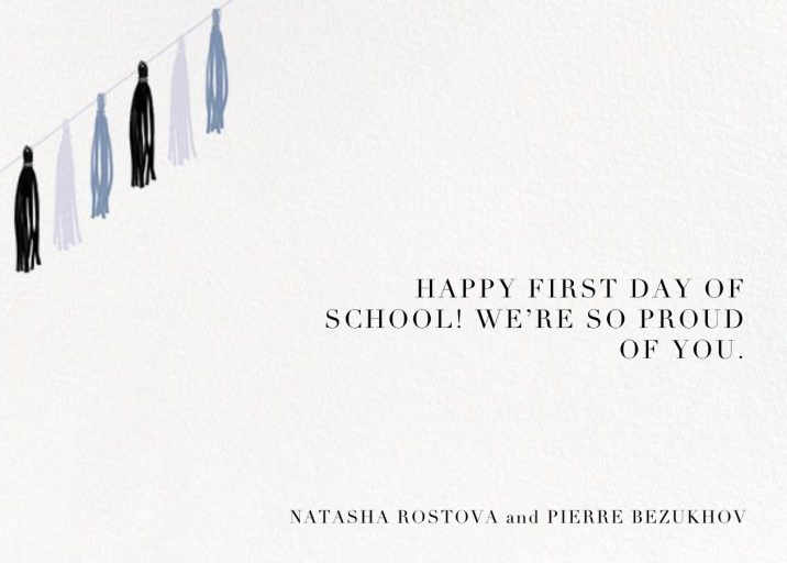 Tasseled II (Stationery) - Stationery by Paperless Post