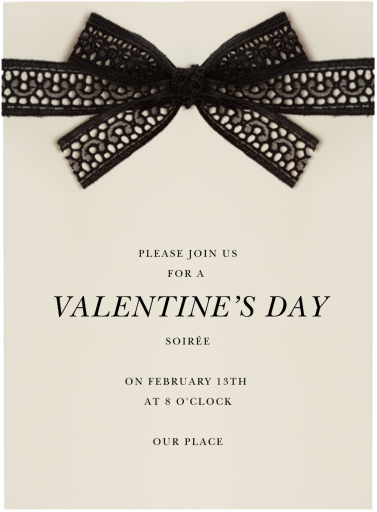 Merletto - Valentine's Day Invitation by Paperless Post