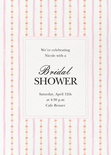 Beaded Curtain - Bridal Shower Invitation by Paperless Post