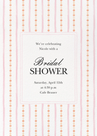 Beaded Curtain - Bridal Shower Invitation by Paperless Post