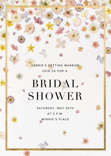 Vincennes (Invitation) - Bridal Shower Invitation by Paperless Post
