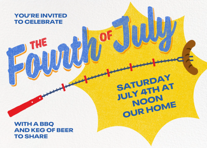 Skewer Invited - Fourth of July - 4th of July Invitation by Paperless Post