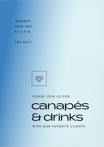 Color Melt - Appreciation Event Invitation by Paperless Post