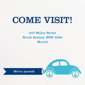 Bug-A-Lug - Moving Announcement by Jonathan Adler