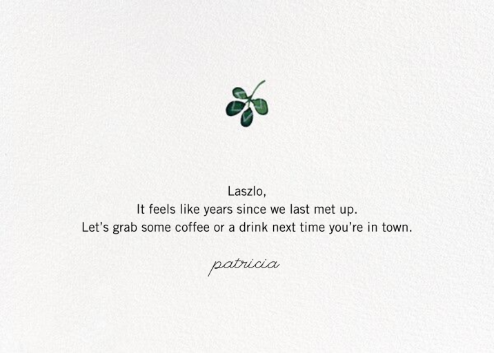 Pelargonia (Anna Emilia Laitinen) - Greeting Card by Red Cap Cards - Back