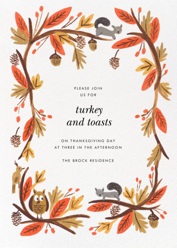 Fall Foliage - Party Invitation by Rifle Paper Co.