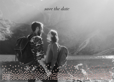 Jubilee II (Photo Save the Date) - Save the Date by Kelly Wearstler