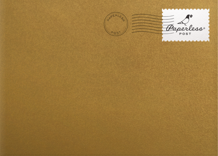 Looking Back - Paperless Post Envelope