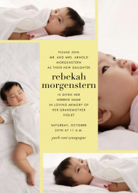 Photo Photo Collage Invitation