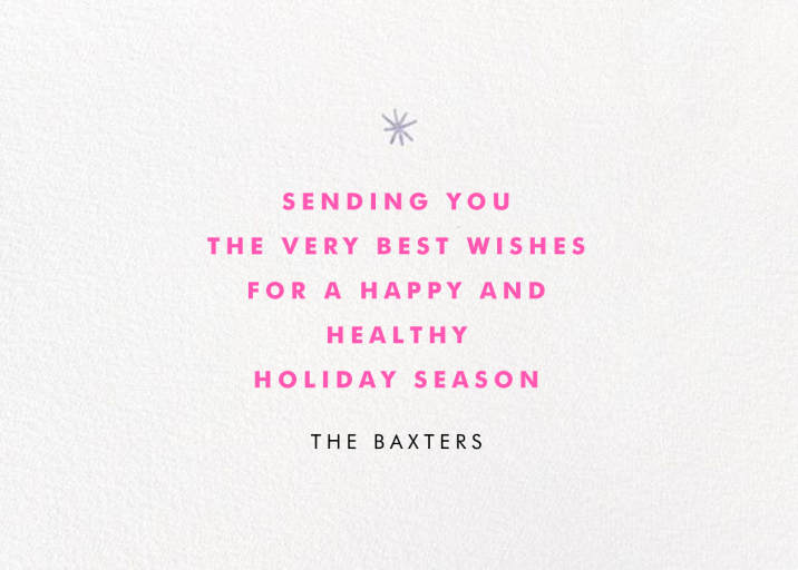 Dachshund - Holiday Card by Hello!Lucky - Back