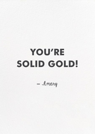 Pure Gold by Hello!Lucky - Back