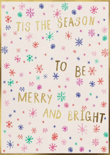 Merry Colors - Christmas Card by Mr. Boddington's Studio