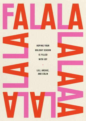 Caroling Classics - Holiday Card by Paperless Post