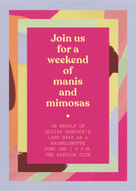 It’s a Sherbet - Bachelorette Party Invitation by Paperless Post