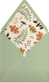 Autumn Baby - Paperless Post Envelope