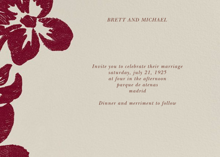 Flora Horizontal by Oscar de la Renta