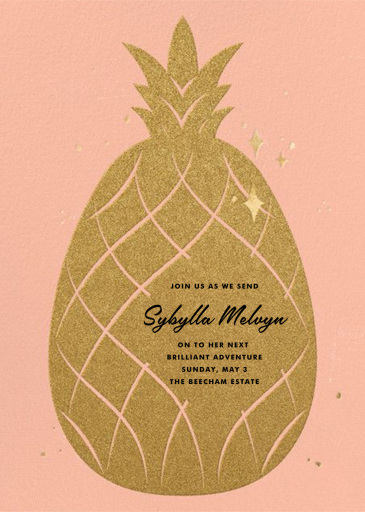 Go Ananas - Housewarming Invitation by Paperless Post