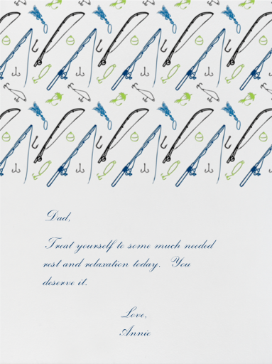 Hook and Line - Father's Day Card by Paperless Post