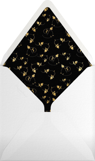 Flourished Hooray - Bernard Maisner Envelope