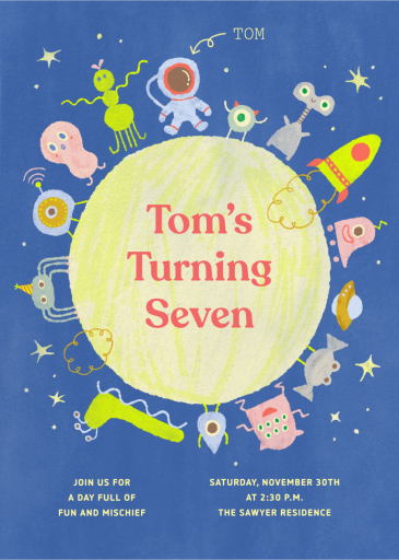 Interplanetary by Paperless Post