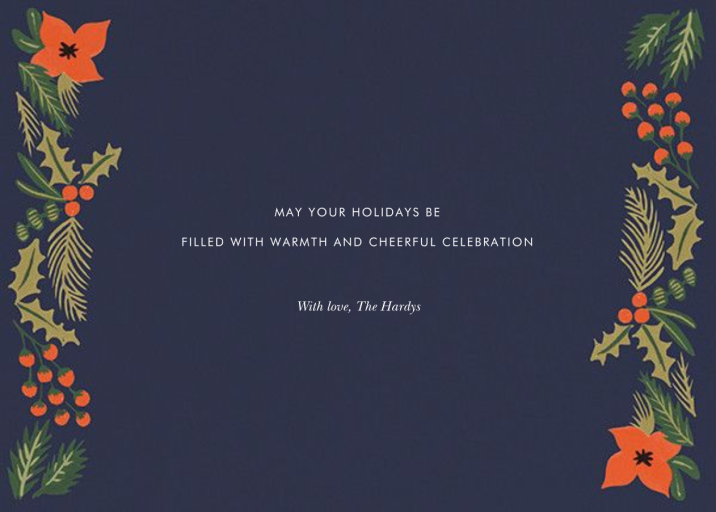 Holiday Potpourri (Frame) by Rifle Paper Co. - Back