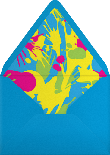 Mad Splatter - Paperless Post Envelope