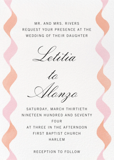 Twirling Streamers by Paperless Post