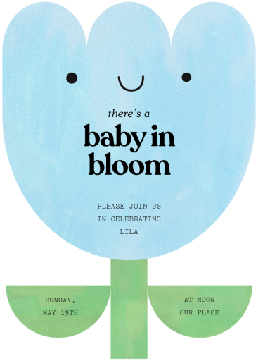 Fun in Bloom - Baby Shower Invitation by Paperless Post