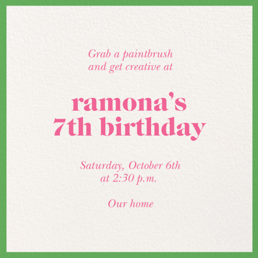 Crafty Border by kate spade new york - Back