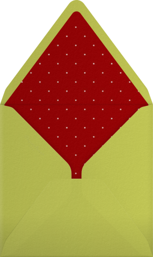 Chartreuse - Paperless Post Envelope