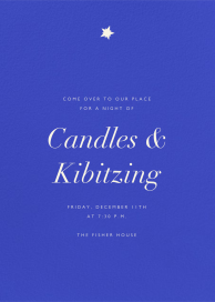 Universe (Tall) - Hanukkah Invitation by Paperless Post