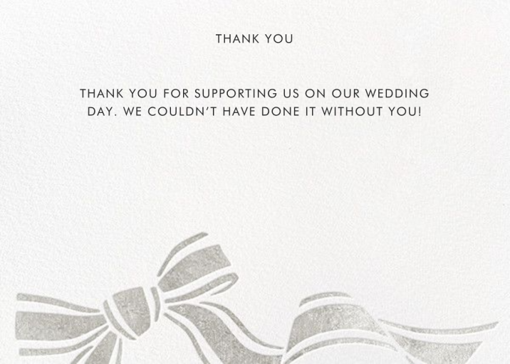Ellis Hall II (Stationery) - Thank You Card by kate spade new york