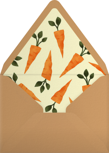 Somebunny Told Me - Paperless Post Envelope