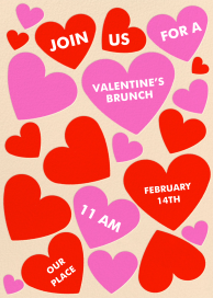 Brunch of Hearts by Hello!Lucky