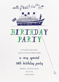 My Toddler's Yacht by Mr. Boddington's Studio