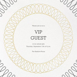 Spirals - VIP Event Invitation by Paperless Post