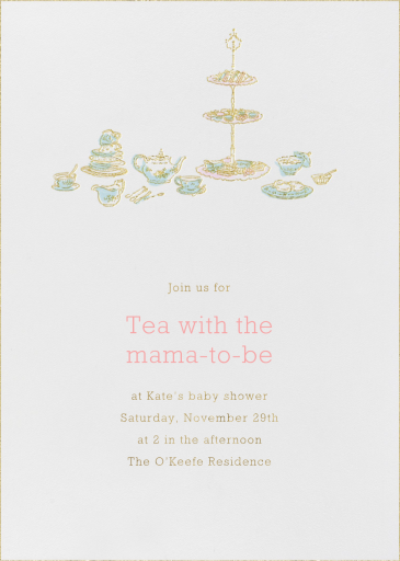 High Tea - Valentine's Day Invitation by Paperless Post