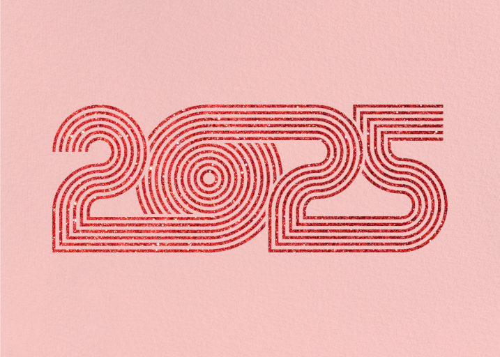 Psychedelic - New Year's Card by Paperless Post