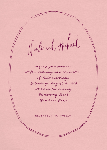 Twin Lines - Wedding Invitation by Paperless Post