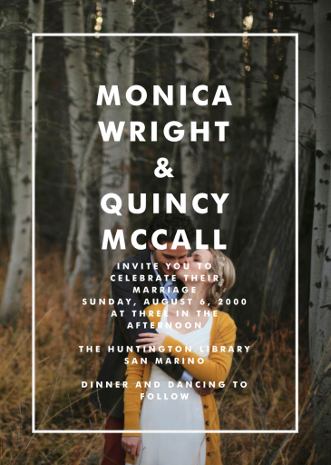 Portrait Outline - Party Invitation by Paperless Post