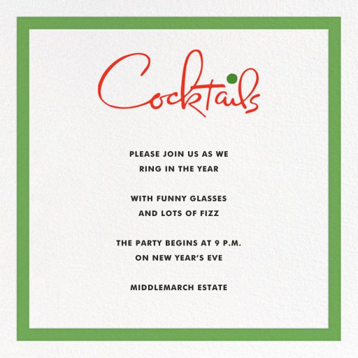 Classic Vintage - New Year's Eve Invitation by kate spade new york